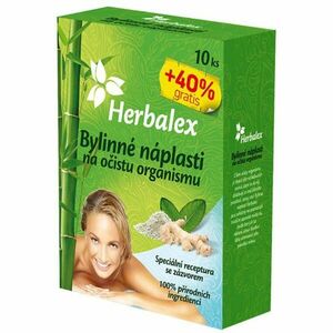 Herbalex Herbal patches for cleansing the body sebtapasz 10 db kép