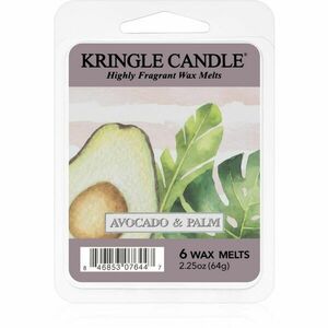 Kringle Candle Avocado & Palm illatos viasz aromalámpába 64 g kép