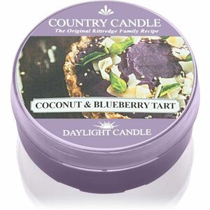 Country Candle Coconut & Blueberry Tart teamécses 42 g kép