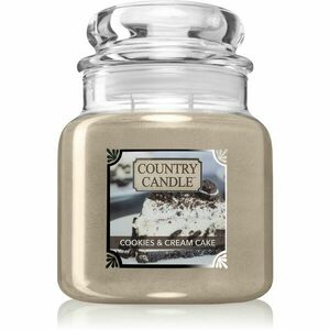Country Candle Cookies & Cream Cake illatgyertya 453 g kép