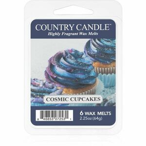 Country Candle Cosmic Cupcakes illatos viasz aromalámpába 64 g kép