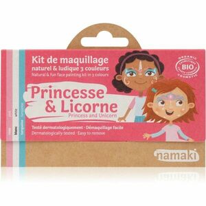 Namaki Color Face Painting Kit Princess & Unicorn szett (gyermekeknek) kép