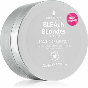 Lee Stafford Bleach Blondes Ice White hajmaszk semlegesíti a sárgás tónusokat 200 ml kép