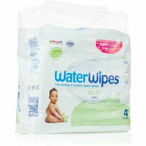 Water Wipes Baby Wipes Soapberry 4 Pack finom nedves törlőkendők gyermekeknek 4x60 db kép