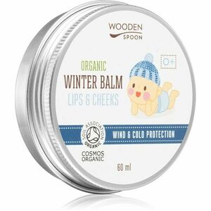 WoodenSpoon Organic Wind & Cold Protection védőkrém arcra és ajakbalzsam 2 az 1-ben gyermekeknek 60 ml kép