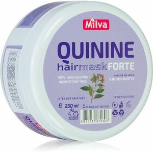 Milva Quinine Forte erősítő maszk a gyenge, hullásra hajlamos hajra 250 ml kép