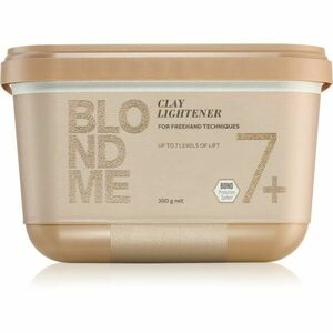 Schwarzkopf Professional Blondme Clay Lightener prémium világosító, agyaggal 7+ 350 g kép