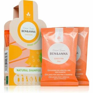 BEN&ANNA Natural Shampoo Sanddorn samponpehely hajhullás ellen 2x20 g kép