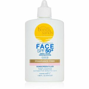 Bondi Sands SPF 50+ Fragrance Free Tinted Face Fluid színező védő krém az arcra SPF 50+ 50 ml kép
