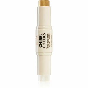 Barry M Chisel Cheeks bőrélénkítő ceruza duo árnyalat Silver/Gold 6, 3 g kép