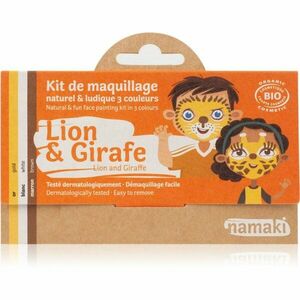 Namaki Color Face Painting Kit Lion & Giraffe szett gyermekeknek 1 db kép