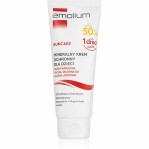 Emolium Sun Care ásványi védőkrém arcra és testre gyermekeknek SPF 50+ 50 ml kép