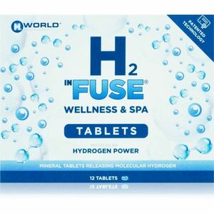 H2 InFuse 12 tablets Wellness & Spa Molecular hydrogen® fürdőtabletták regeneráló hatással 12 db kép