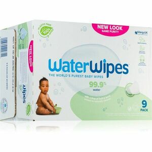 Water Wipes Baby Wipes Sopaberry 9 Pack finom nedves törlőkendők gyermekeknek 9x60 db kép