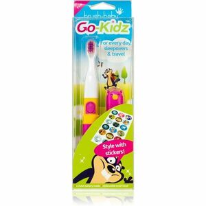 Brush Baby Go-Kidz akkumulátoros fogkefe 3 éves kortól Pink/Blue 1 db kép