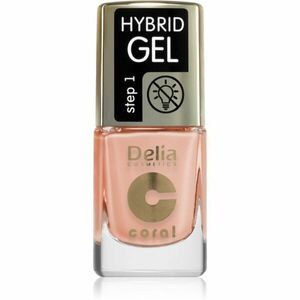 Delia Cosmetics Coral Hybrid Gel géles körömlakk UV/LED lámpa használata nélkül árnyalat 113 11 ml kép