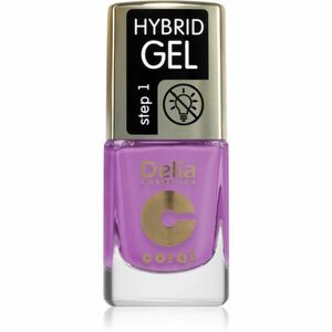Delia Cosmetics Coral Hybrid Gel géles körömlakk UV/LED lámpa használata nélkül árnyalat 118 11 ml kép