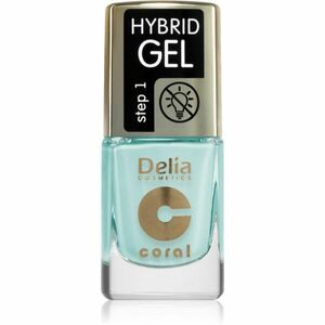 Delia Cosmetics Coral Hybrid Gel géles körömlakk UV/LED lámpa használata nélkül árnyalat 114 11 ml kép