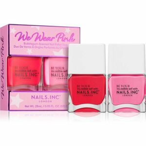 Nails Inc. We Wear Pink takarékos kiszerelés (körmökre) kép