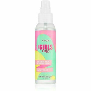 Avon #GirlsRule Green Tea & Verbena frissítő test spray 100 ml kép