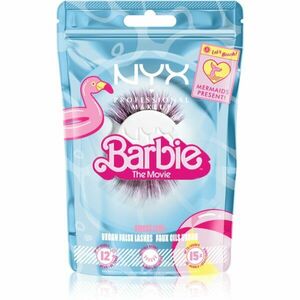 NYX Professional Makeup Barbie Jumbo Lash gyönyörű fekete szempillák rózsaszínnel fűszerezve 1 db kép