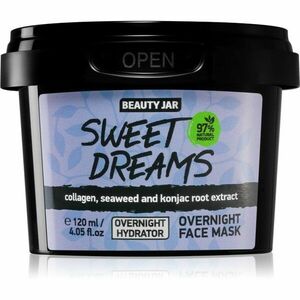 Beauty Jar Sweet Dreams éjszakai arcmaszk élénk és hidratált bőr 120 ml kép