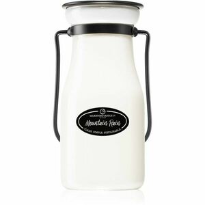 Milkhouse Candle Co. Creamery Mountain Rain illatgyertya Milkbottle 227 g kép