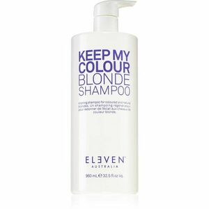 Eleven Australia Keep My Colour Blonde Shampoo sampon szőke hajra 960 ml kép