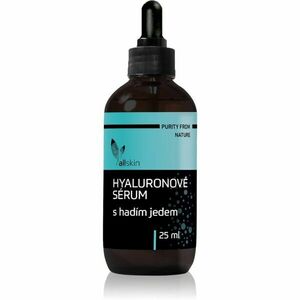 Allnature Allskin Hyaluronic serum with snake venom hyaluron szérum a ráncok ellen 25 ml kép