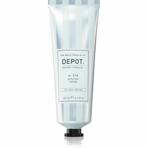 Depot No. 316 Styling Cream közepes erősségű formázó krém a haj természetes csillogásáért 125 ml kép