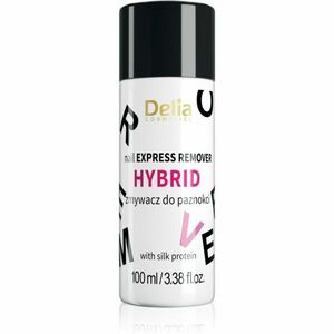 Delia Cosmetics Nail Express HYBRID körömlakklemosó 100 ml kép