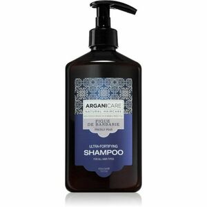 Arganicare Prickly Pear Ultra-Fortifying Shampoo mélyen tisztító sampon a haj megerősítésére 400 ml kép