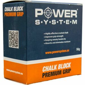 Power System Gym Chalk Block magnéziumkocka 56 g kép
