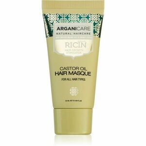 Arganicare Ricin Hair Growth Stimulator erősítő maszk a gyenge, hullásra hajlamos hajra minden hajtípusra 50 ml kép