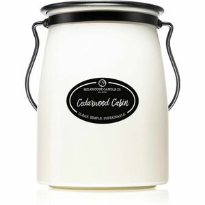 Milkhouse Candle Co. Creamery Cedarwood Cabin illatgyertya Butter Jar 624 g kép