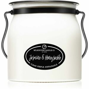Milkhouse Candle Co. Creamery Jasmine & Honeysuckle illatgyertya Butter Jar 454 g kép