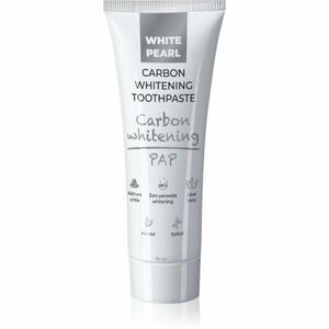 White Pearl PAP Carbon Whitening fehérítő fogkrém 75 ml kép