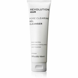 Revolution Man Pore Clearing tisztító gél hidratálja a bőrt és minimalizálja a pórusokat 150 ml kép