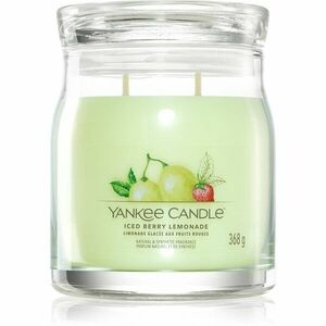 Yankee Candle Iced Berry Lemonade illatgyertya Signature 368 g kép