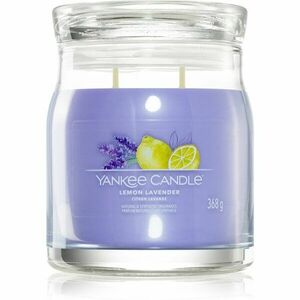 Yankee Candle Lemon Lavender illatgyertya Signature 368 g kép