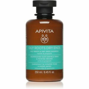 Apivita Oily Roots & Dry Ends Oily Roots & Dry Ends Shampoo sampon zsíros fejbőrre és száraz hajvégekre 250 ml kép