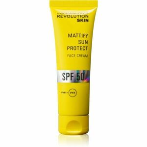 Revolution Skincare Sun Protect Mattify védő mattító arckrém SPF 50 50 ml kép