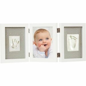 Dooky Luxury Memory Box Triple Frame Printset baba kéz- és láblenyomat-készítő szett 1 db kép