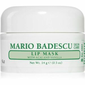 Mario Badescu Lip Mask with Acai and Vanilla éjszakai maszk az ajkakra 14 g kép
