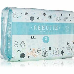 Agnotis Baby Diapers No 3 eldobható pelenkák 4-9 kg 50 db kép