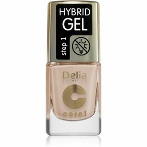 Delia Cosmetics Coral Hybrid Gel géles körömlakk UV/LED lámpa használata nélkül árnyalat 112 11 ml kép