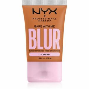 NYX Professional Makeup Bare With Me Blur Tint hidratáló alapozó árnyalat 13 Caramel 30 ml kép