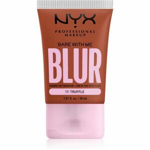 NYX Professional Makeup Bare With Me Blur Tint hidratáló alapozó árnyalat 17 Truffle 30 ml kép
