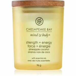 Chesapeake Bay Candle Mind & Body Strength & Energy illatgyertya 96 g kép