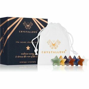 Crystallove Energy Crystals The Seven Chakra Stars masszázs szegédeszköz 7 db kép